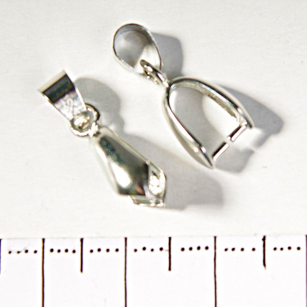 אביזר תלייה עם מחט ובסיס לחוט חלק 20 מ״מ — אריזה 20 יחידות