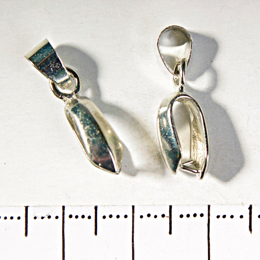 מחיר ליחידה / 10 יחידות, תליון עם מוט ובסיס לחוט, 20 מ״מ, קצה צלעי