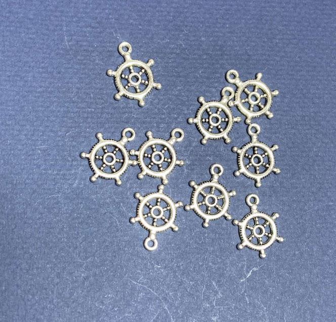 (20 מ״מ) תליון הגה – אביזרי תכשיטים, 20 גרם +/- 22 יח׳