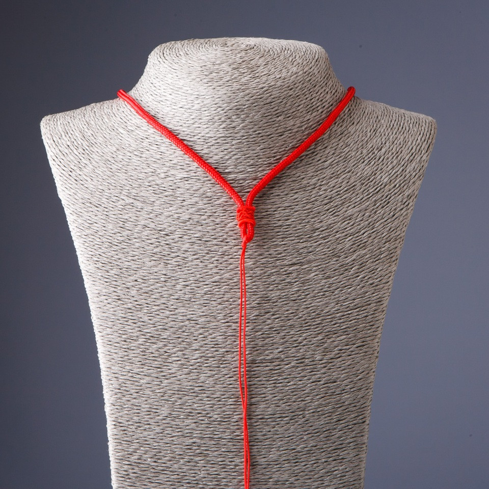 שרוך לצוואר אדום 60 ס״מ