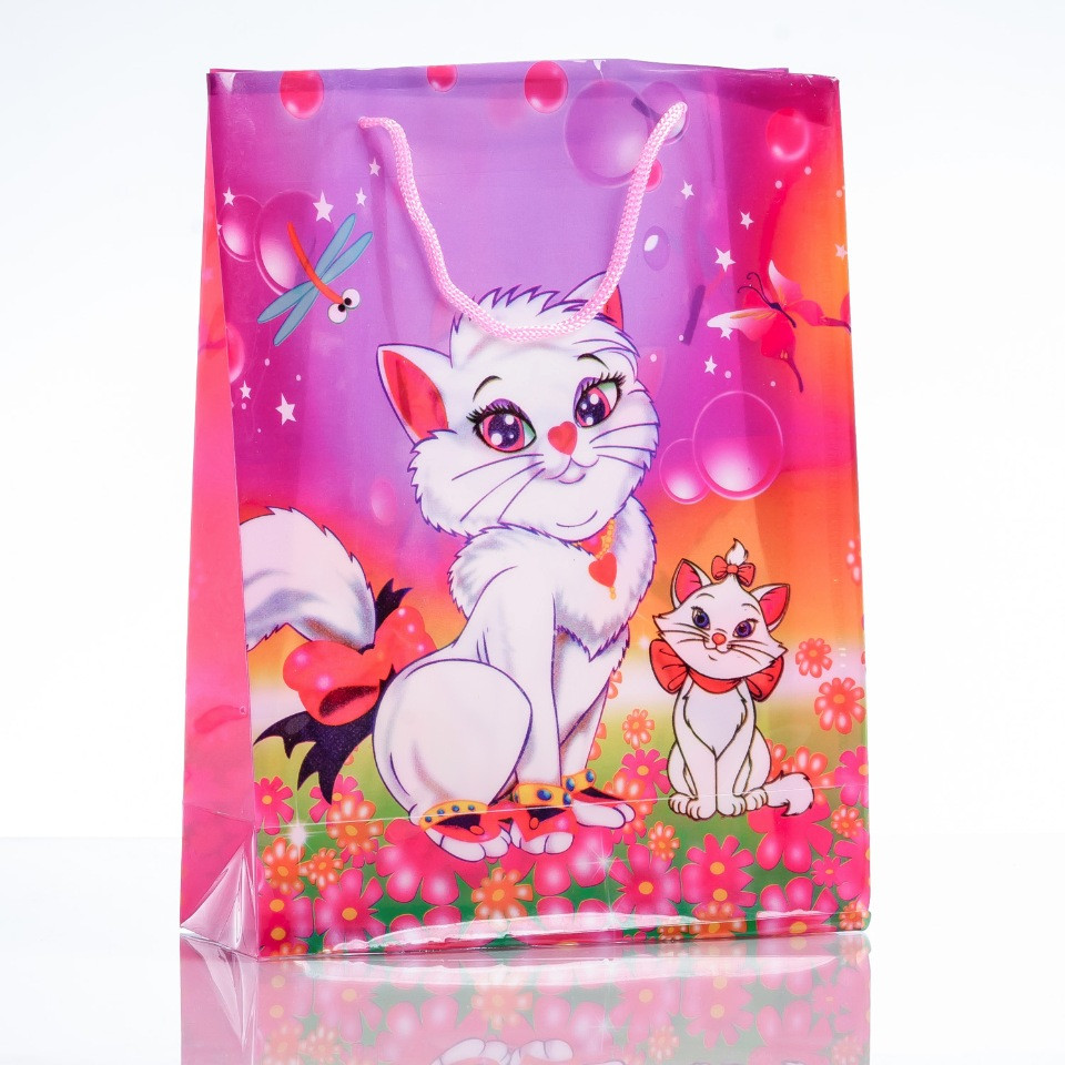 שקית מתנה 24×18 ס״מ (חומר PE)