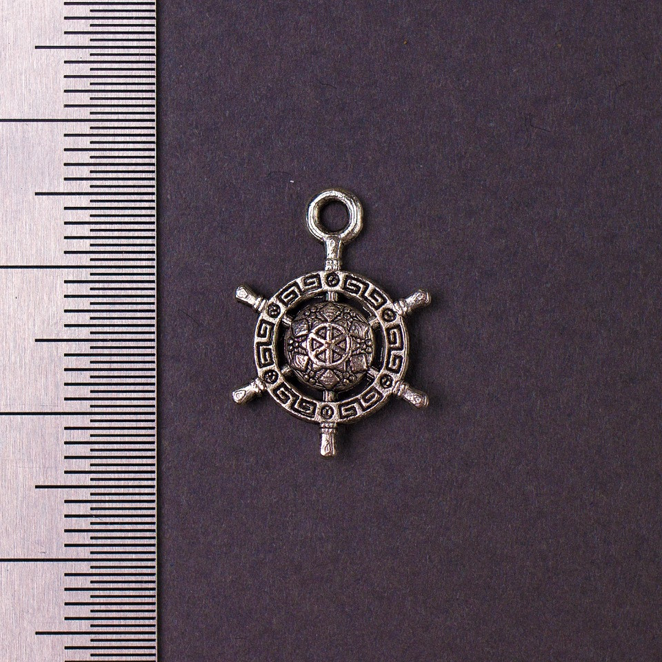 אביזרי תלייה: הגה יווני 19×14 מ״מ, ציפוי 20 גרם + 25 יחידות