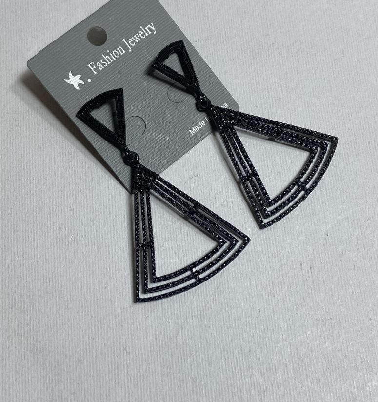 עגילים ארוכים לערב, אורך 6.5 ס״מ