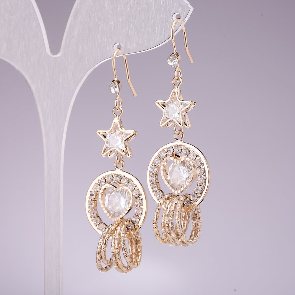 עגילי כוכבים, אורך 55 מ״מ