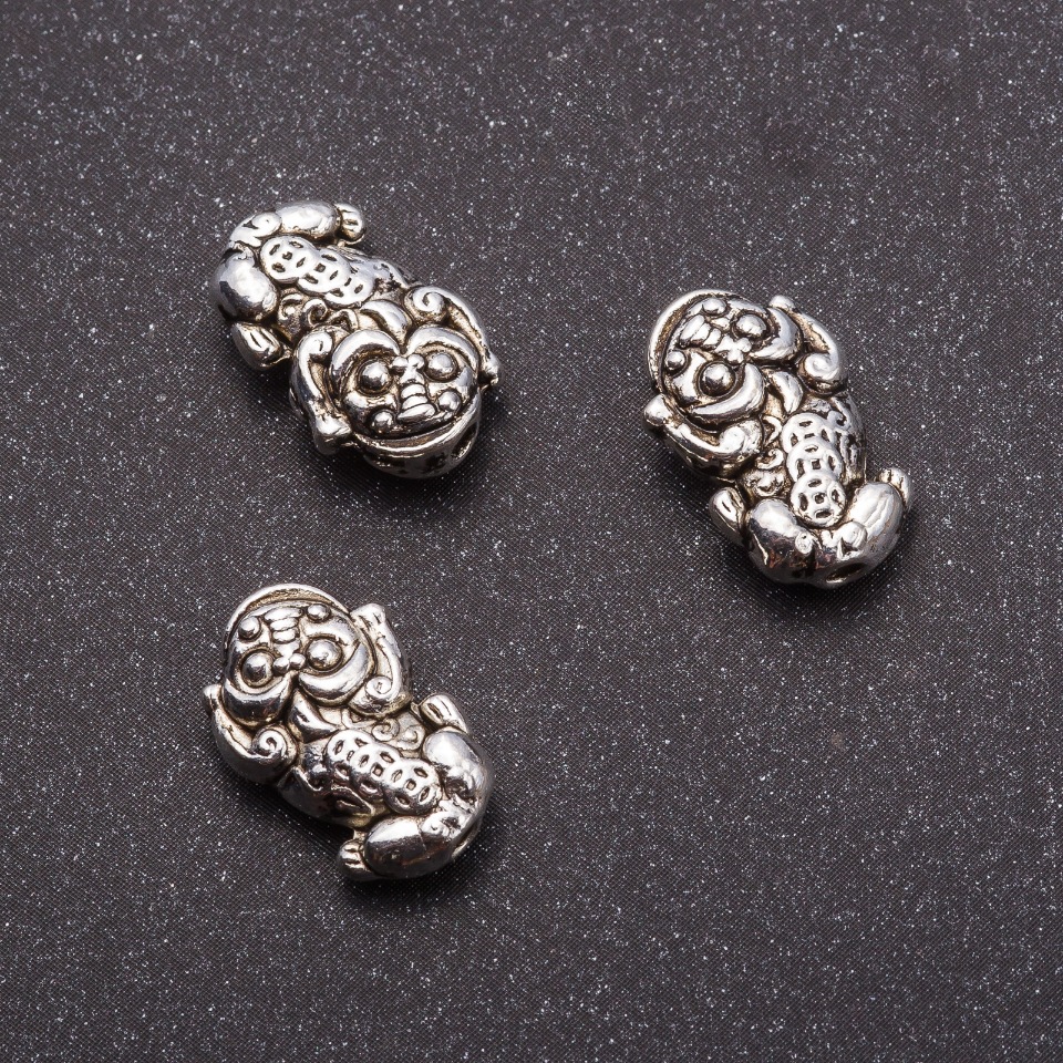 אביזרי תכשיטים תוספת «צפרדע» 15×10 מ״מ, אריזה 20 גרם, ±10 יחידות