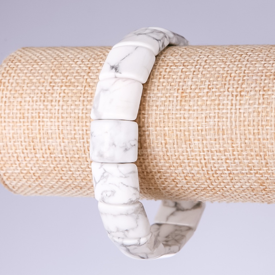 צמיד קאהולונג חוליות 15×11 מ״מ על גומי אלסטי