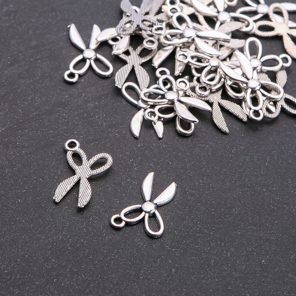 אביזרי תליה מספריים בקוטר d מ״מ, אורך 14×20 מ״מ, משקל 20 גרם ± 24 יח