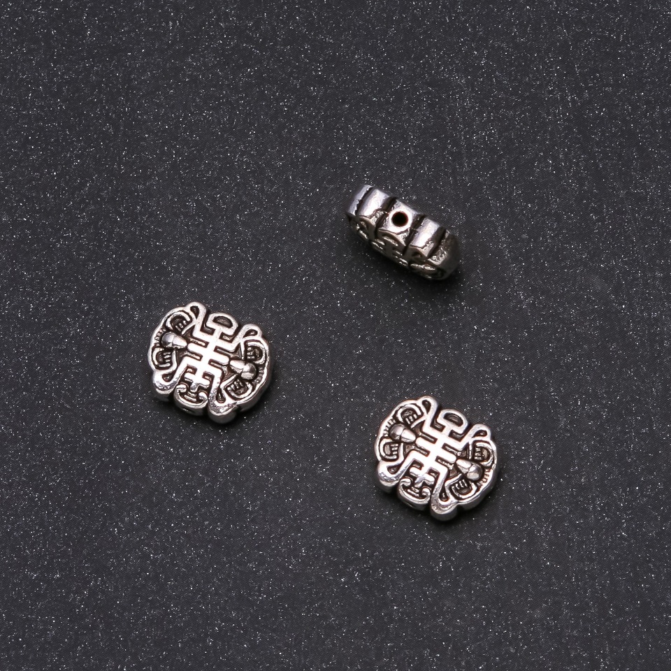 אביזרי חרוז-שיבוץ 14×12 מ״מ, אריזה 20 גרם ±6 יחידות