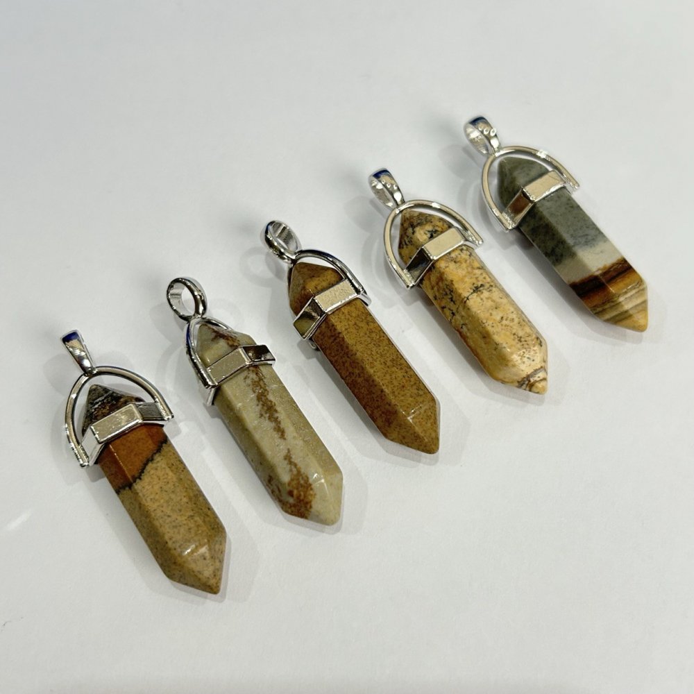 תליון משושה מג'ספר נופי 40×8 מ״מ+