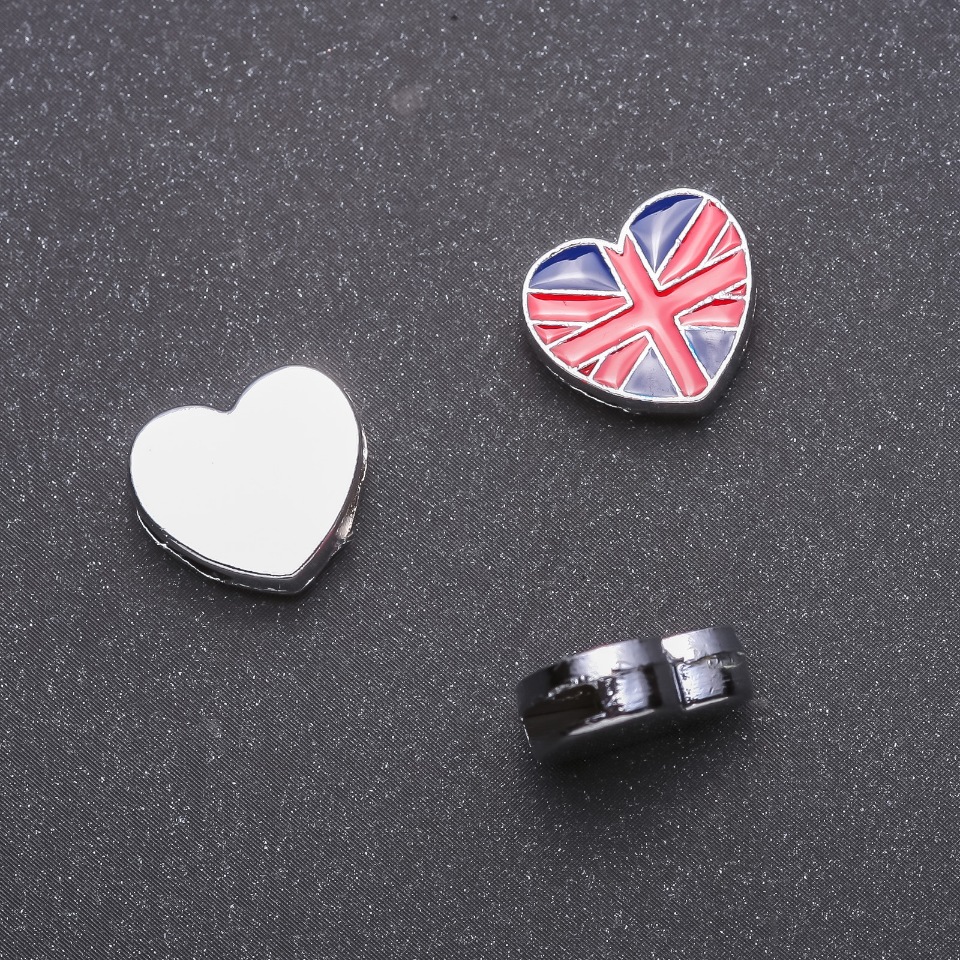 תליון «לב» 13×12 מ״מ עם חור לשרשרת