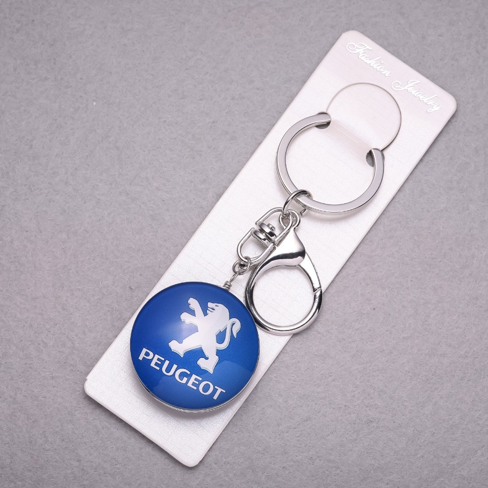 מחזיק מפתחות מכונית Peugeot, אורך 10 ס״מ
