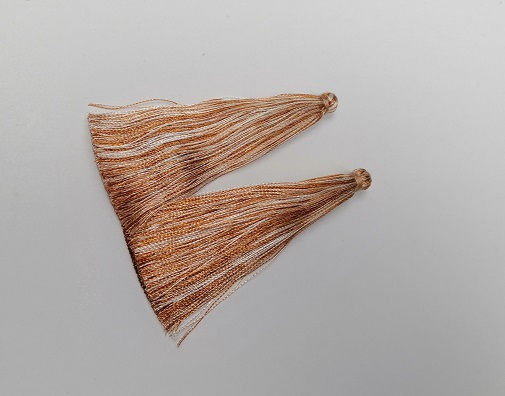 מברשת להכנת מלאכה «פס קרמל», אורך 7 ס״מ, קוטר 7 מ״מ, זוג