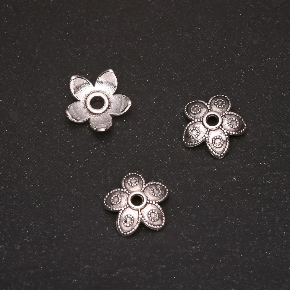 קצות לאביזרי תכשיטים, קוטר 12×3 מ״מ, קוטר in-1, 6 מ״מ, אריזה 20 גרם ± 37 יחידות