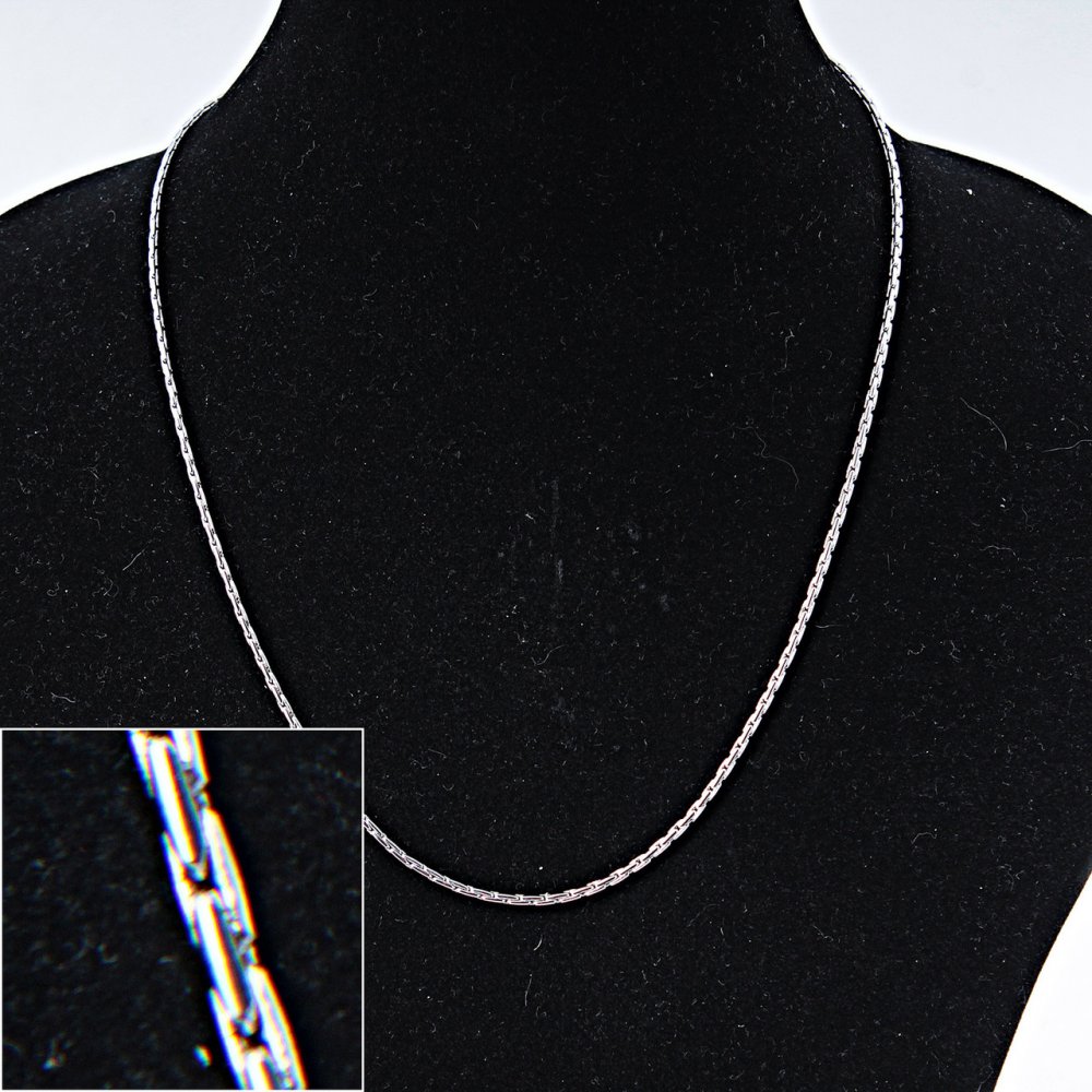 שרשרת בסיס לתכשיטי עוגן מתכתית, 50 ס״מ