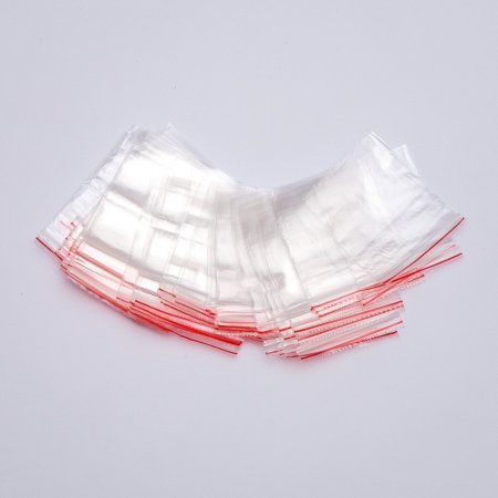 שקית אריזה זיפר 6×4 ס״מ 100 יח'