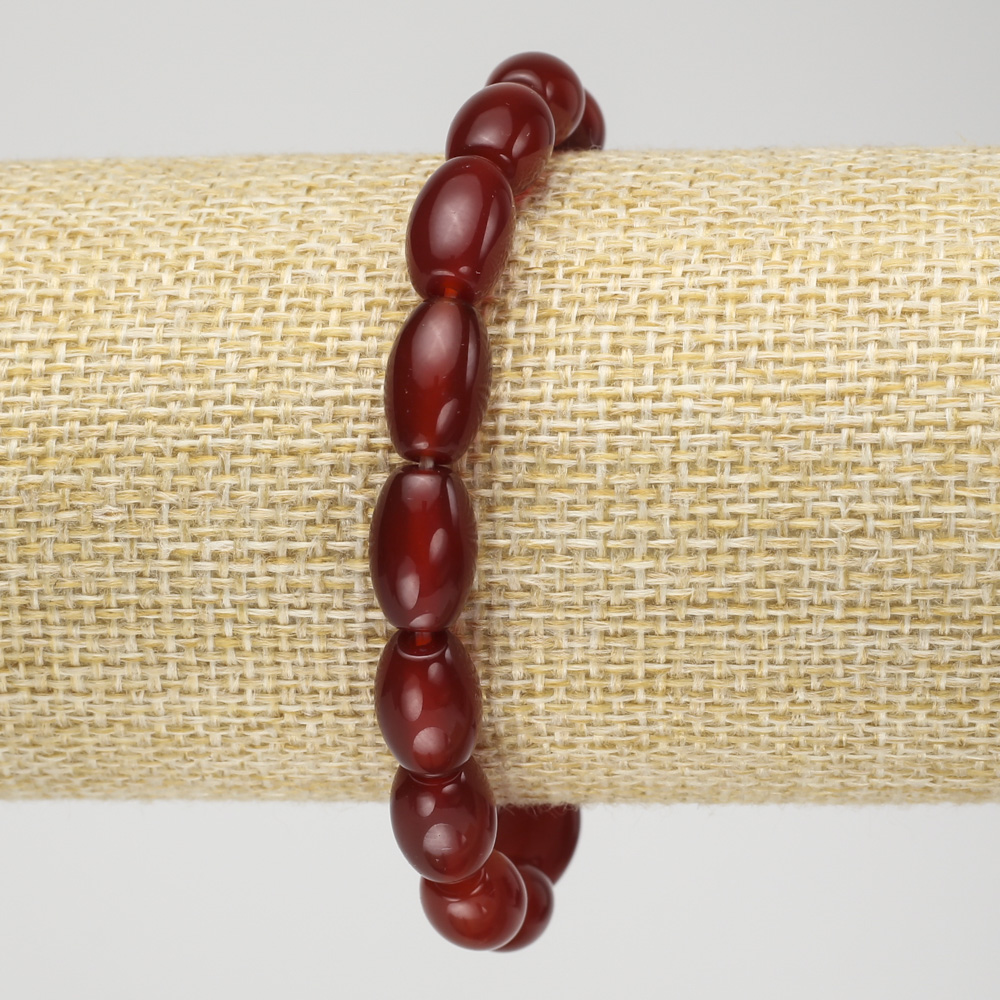 צמיד סרדוליק על גומי, קוטר 12×8 מ״מ+