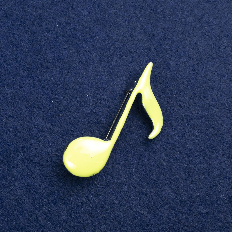 סיכת «תו» כסופה עם אמייל 25×45 מ״מ +