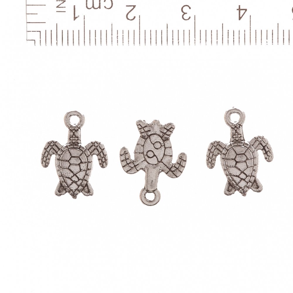 אביזרי תכשיטים – תליון צדף ימי 1 ס"מ, אריזה 20 גרם (20 יחידות)