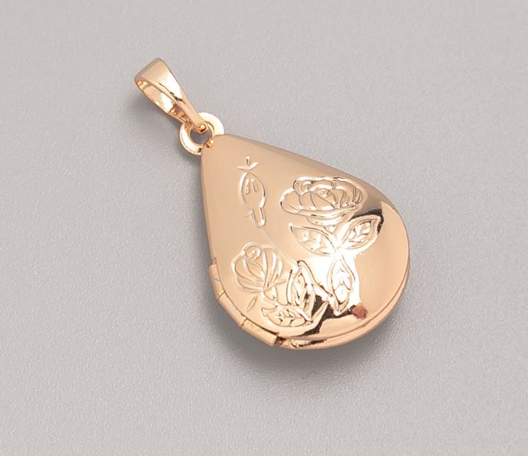 תליון Xuping מדליון לתמונה, קוטר 24×15 מ״מ+