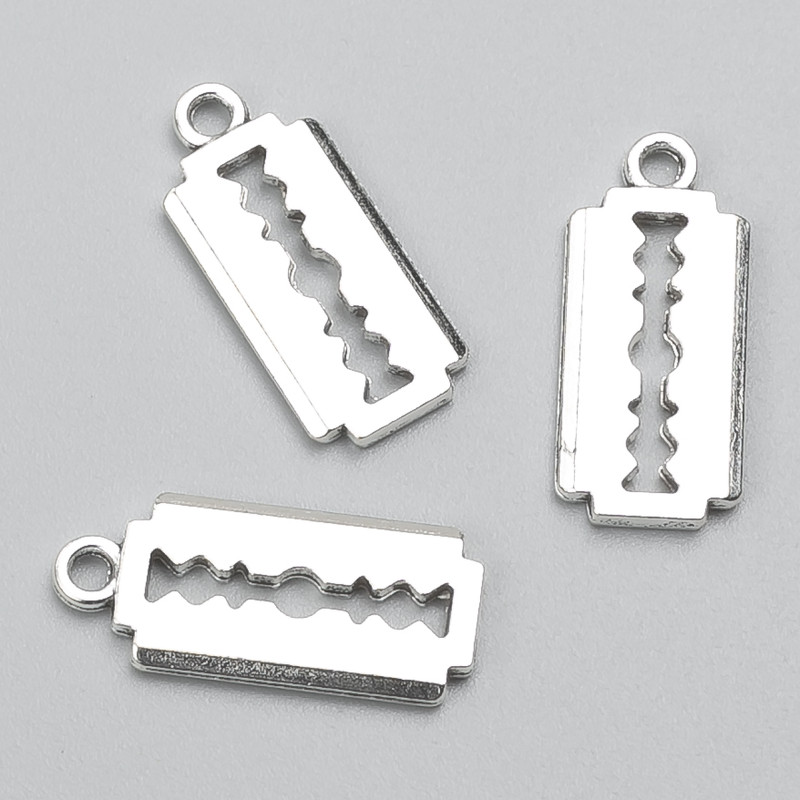 אביזרי תכשיטים תליון להב 21×9 מ״מ אריזה 15 יחידות +- 20 גרם