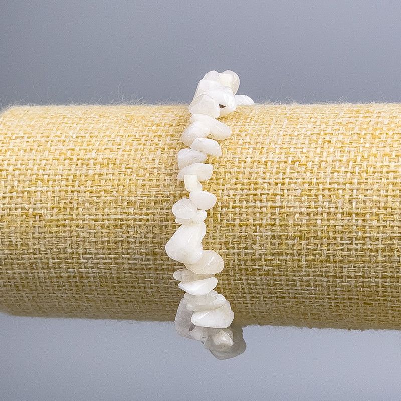 צמיד אדולר שבבי, קוטר 7×3 מ״מ, אורך 18 ס״מ (מתיחה)