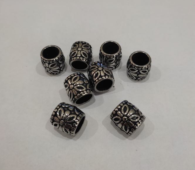 אביזרי חרוז-הכנסה, קוטר חרוז 12.5 מ״מ חיצוני, קוטר חור 5 מ״מ +/- (מחיר ליחידה)